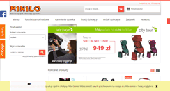 Desktop Screenshot of minilo.com.pl