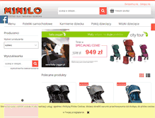 Tablet Screenshot of minilo.com.pl